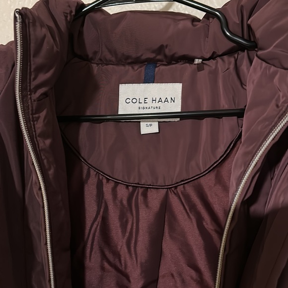 Brand new Cole Haan Maroon Coat - Picture 2 of 8
